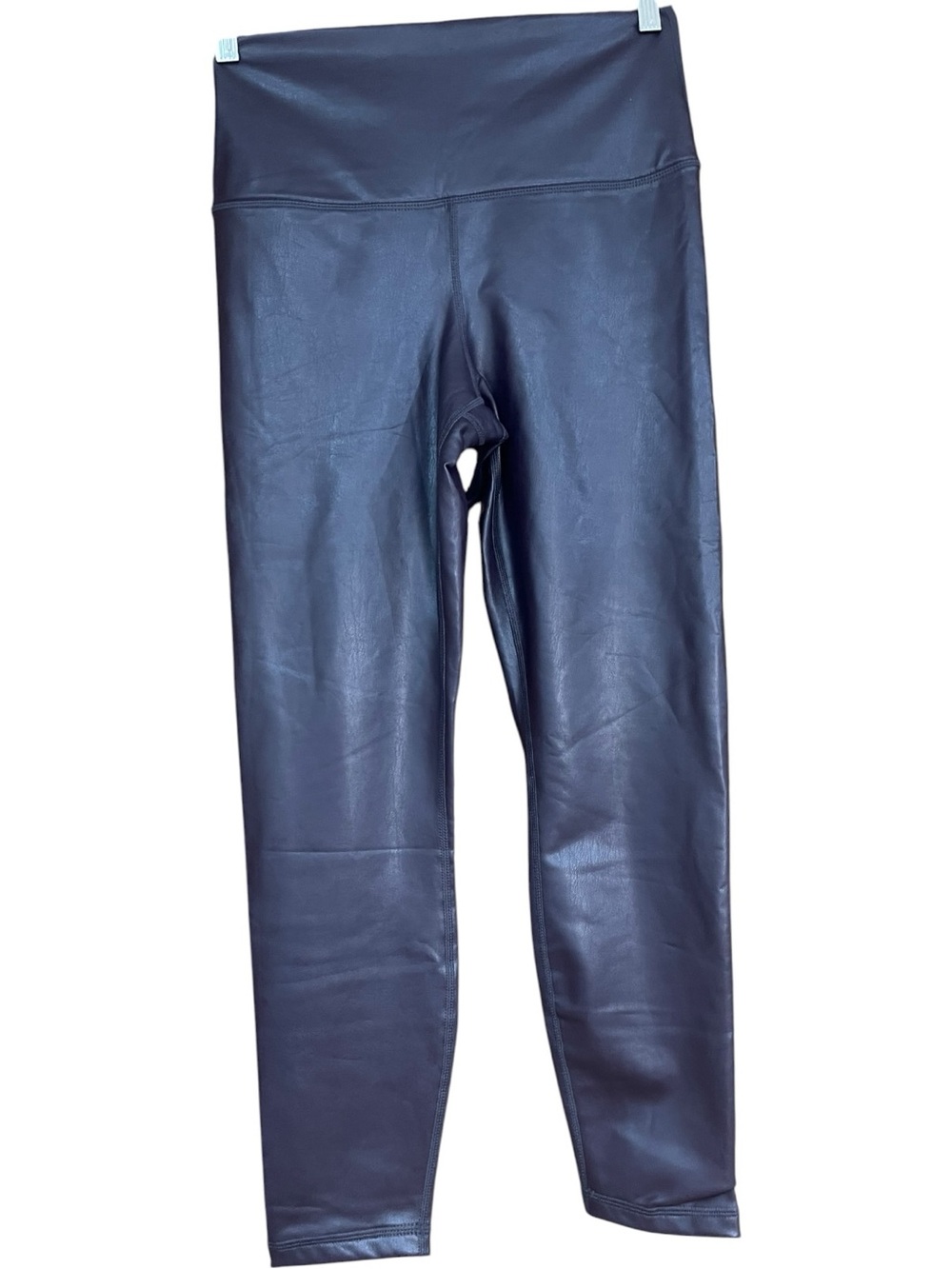 90 Degree by Reflex Flex for It Leatherette Faux Leather Leggings Burgundy